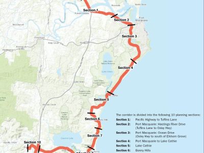 Road Corridor Strategy section